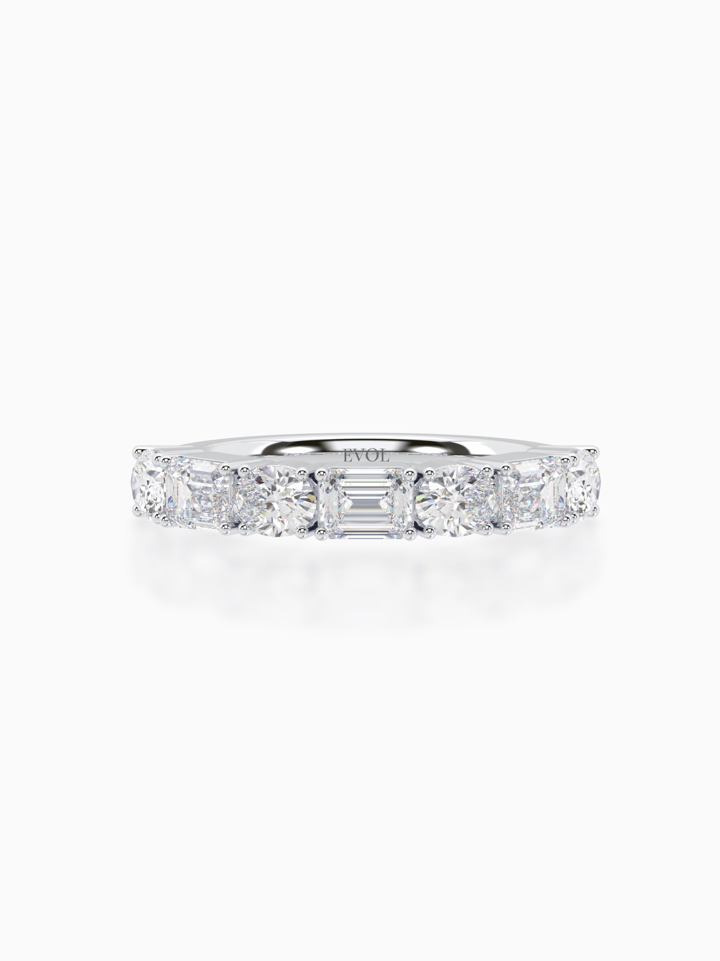 Demi Diamond Half Eternity Ring