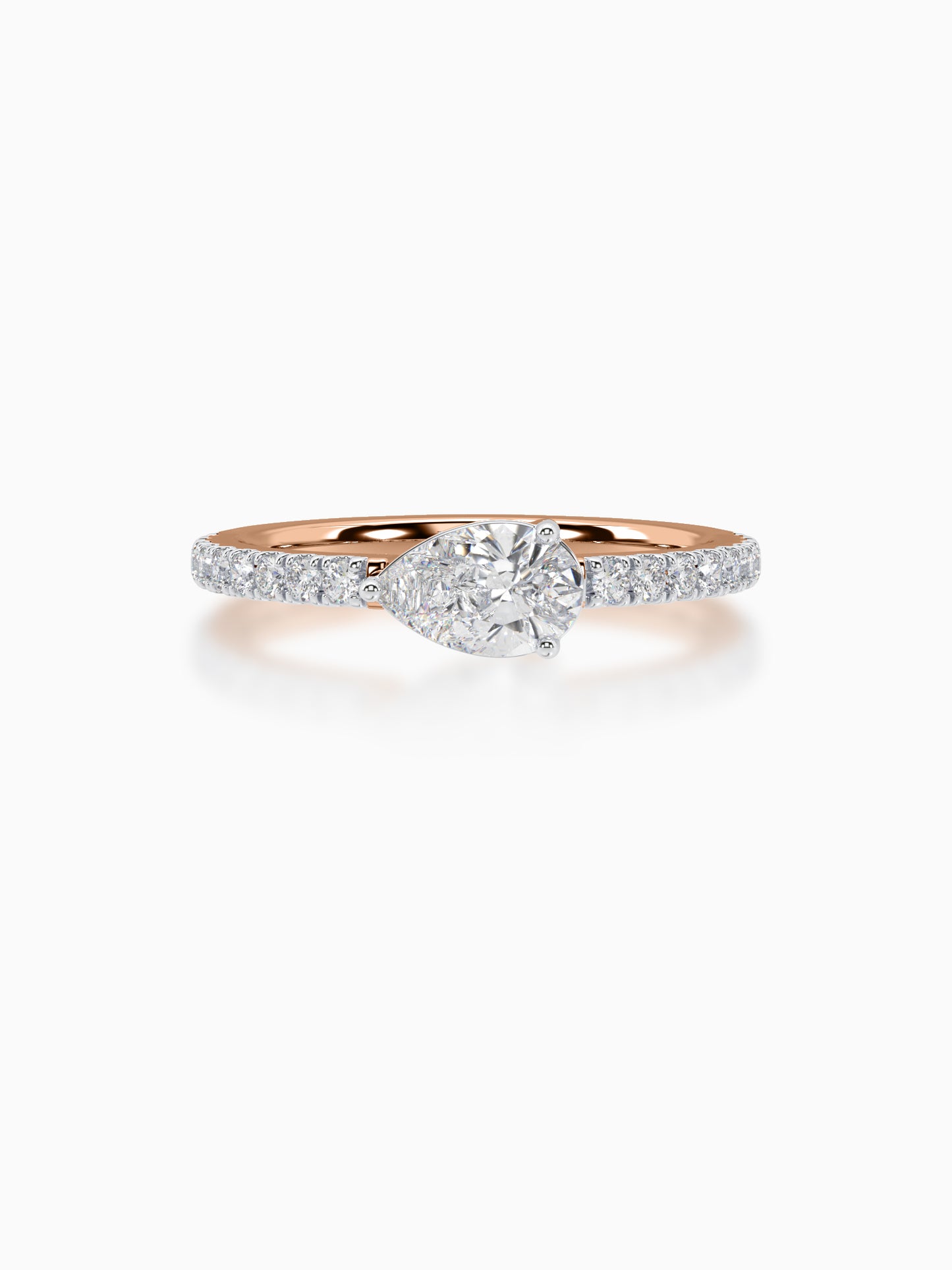 Dew Drop Diamond Ring