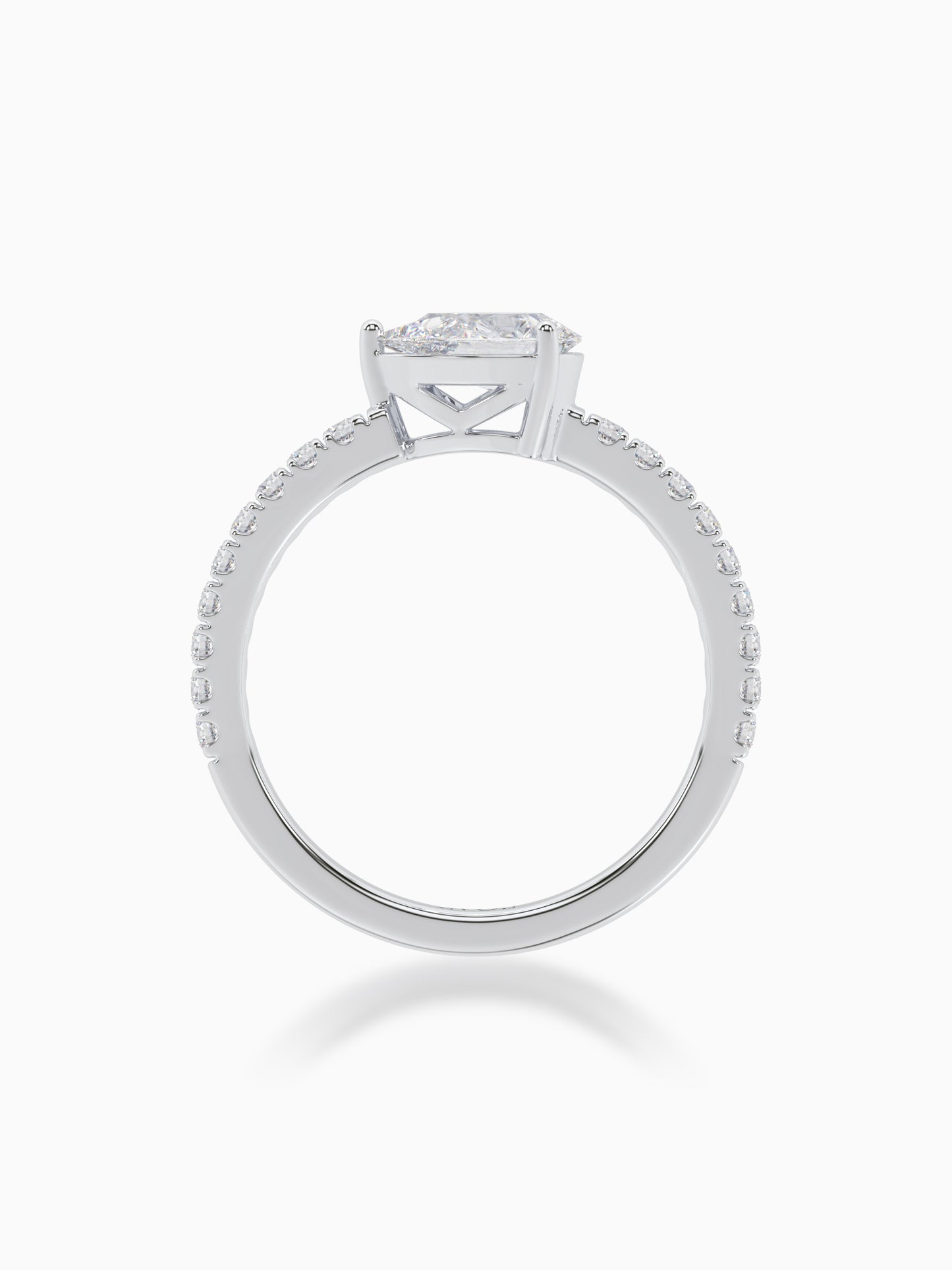 Dew Drop Diamond Ring