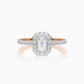 Eros Diamond Halo Ring