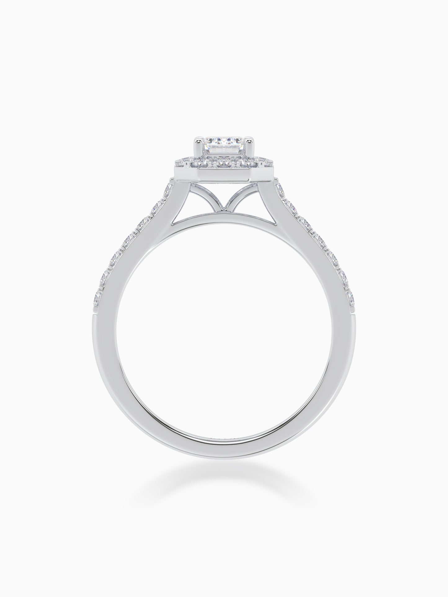 Eros Diamond Halo Ring