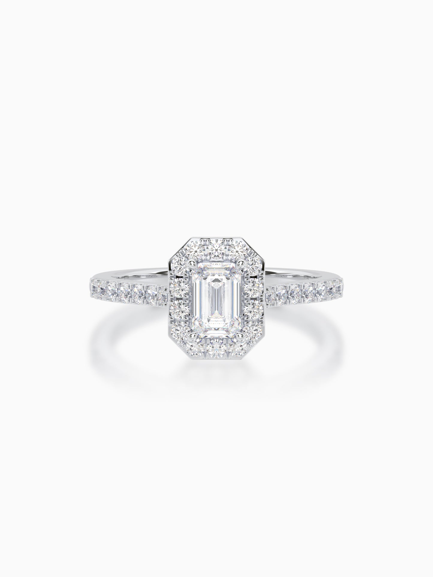 Eros Diamond Halo Ring