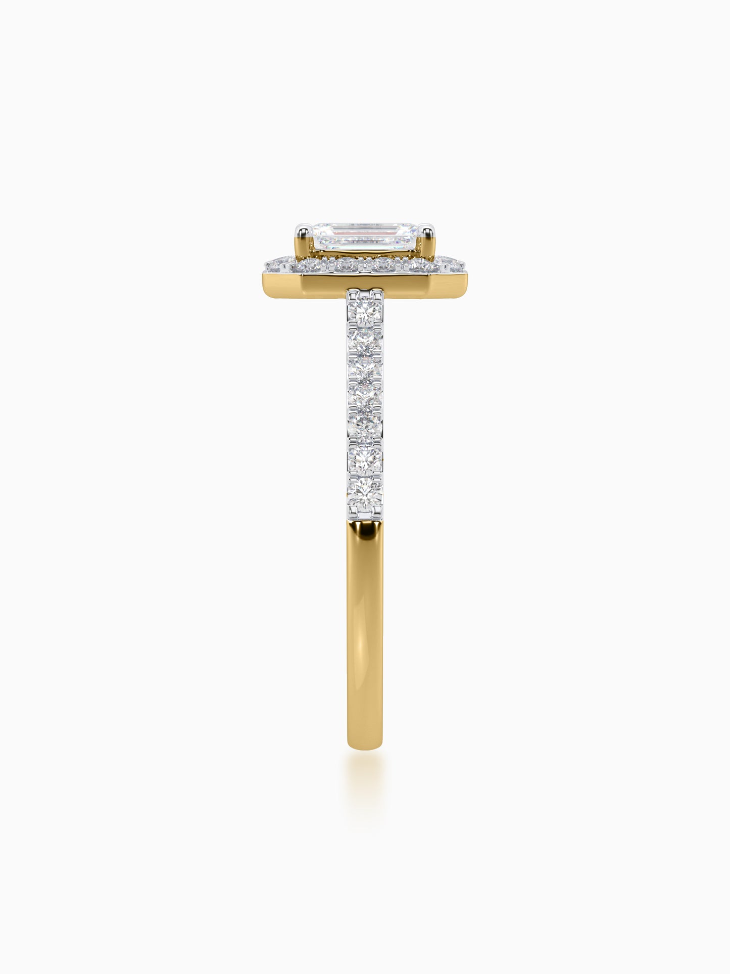 Eros Diamond Halo Ring