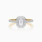 Eros Diamond Halo Ring