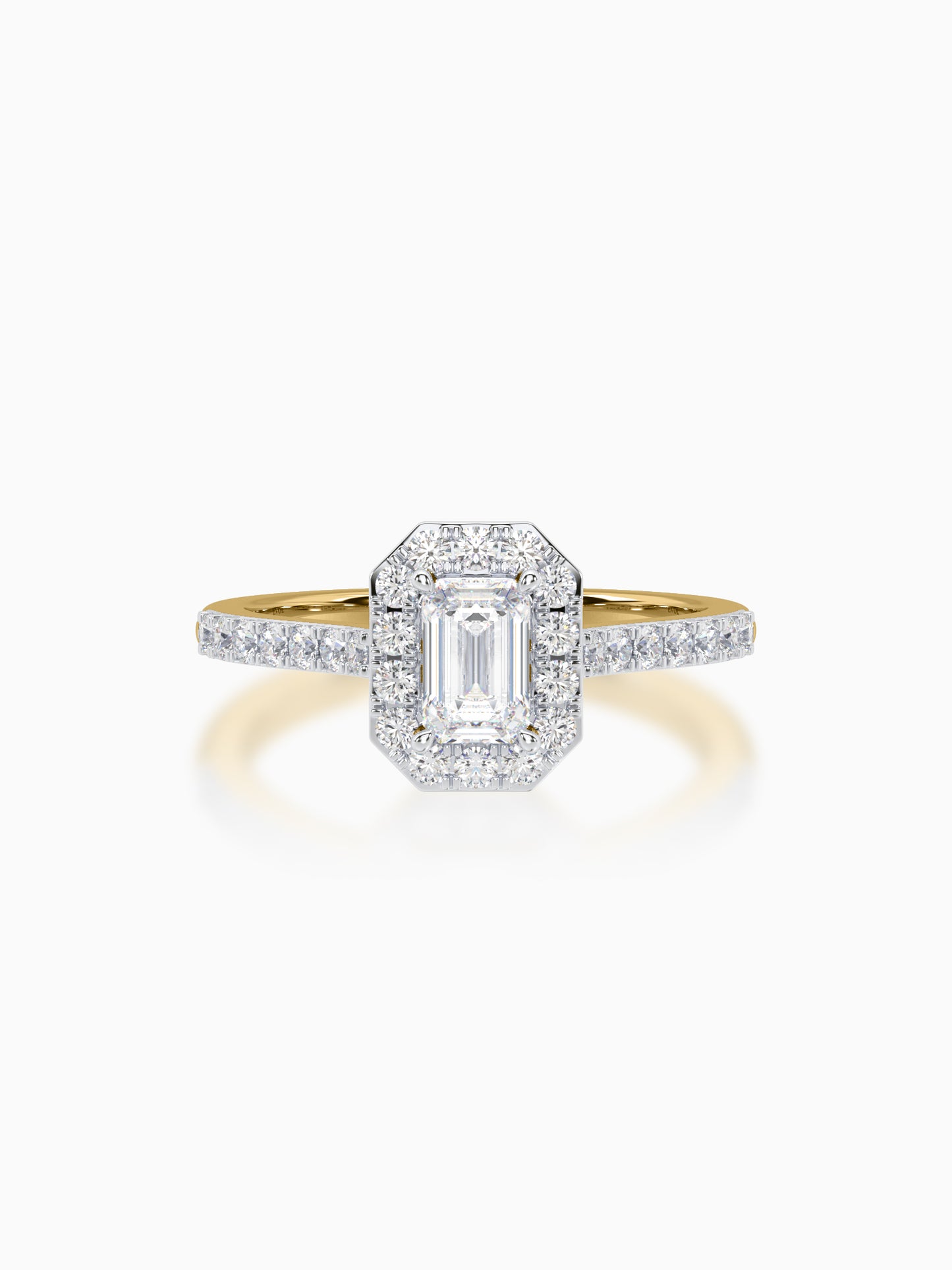 Eros Diamond Halo Ring