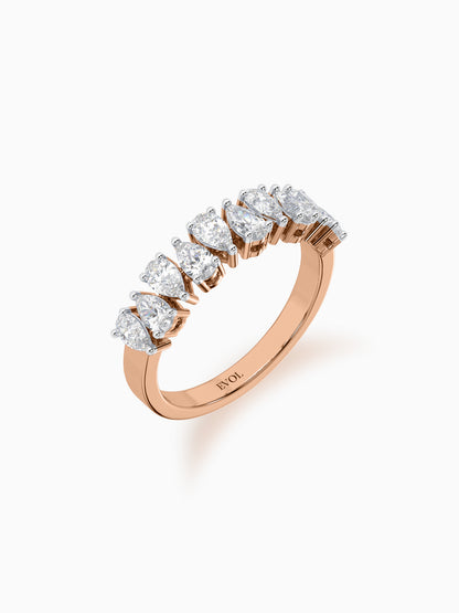 Seesaw Drops Diamond Ring