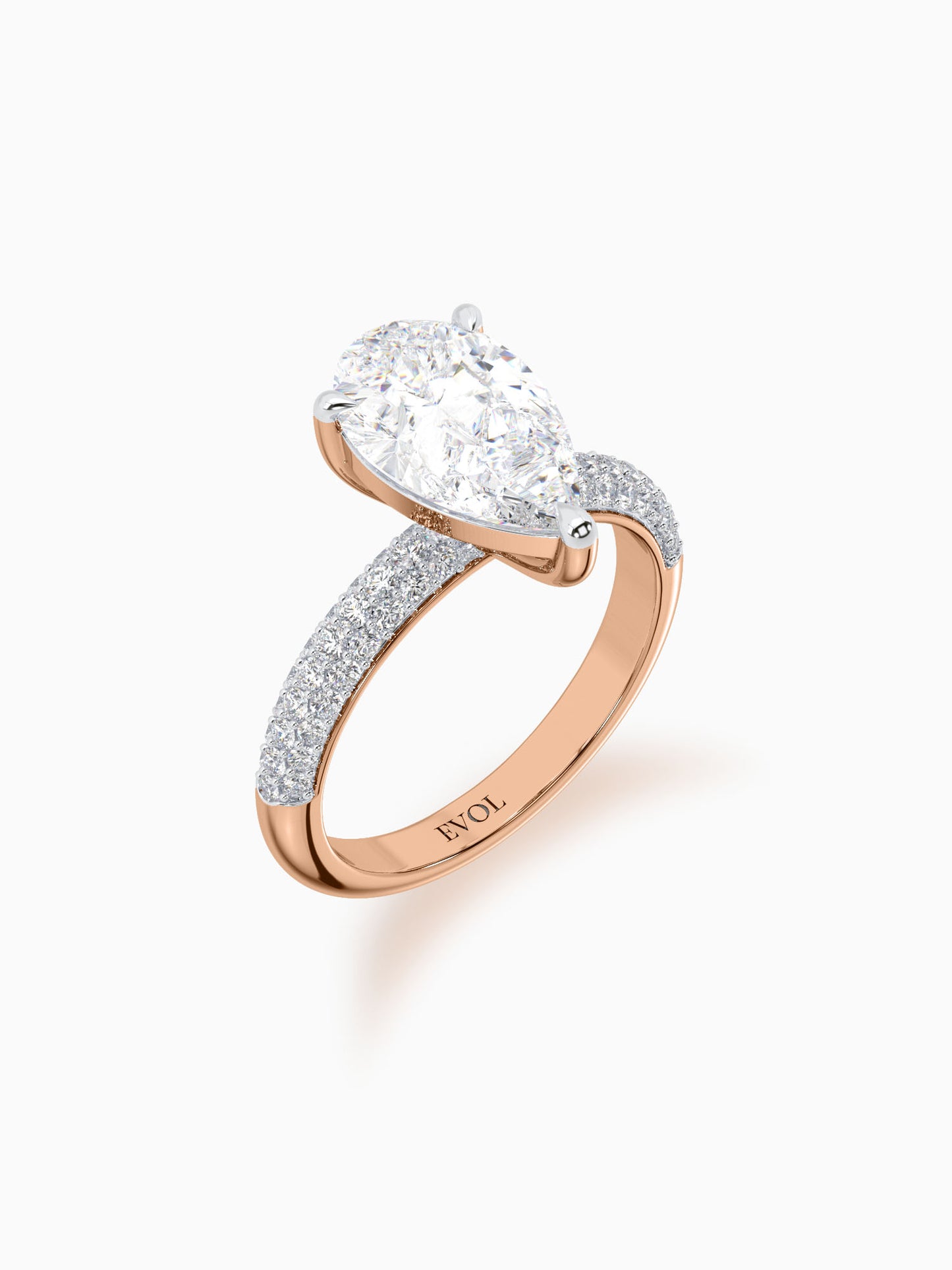 Descend Diamond Ring