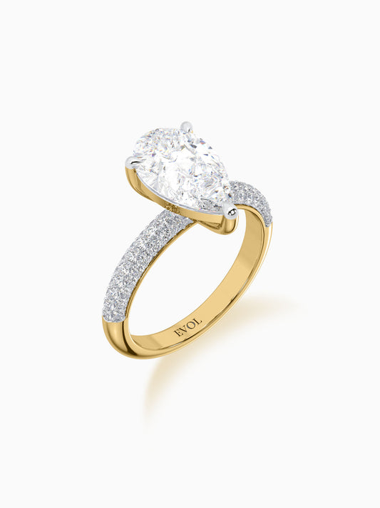 Descend Diamond Ring