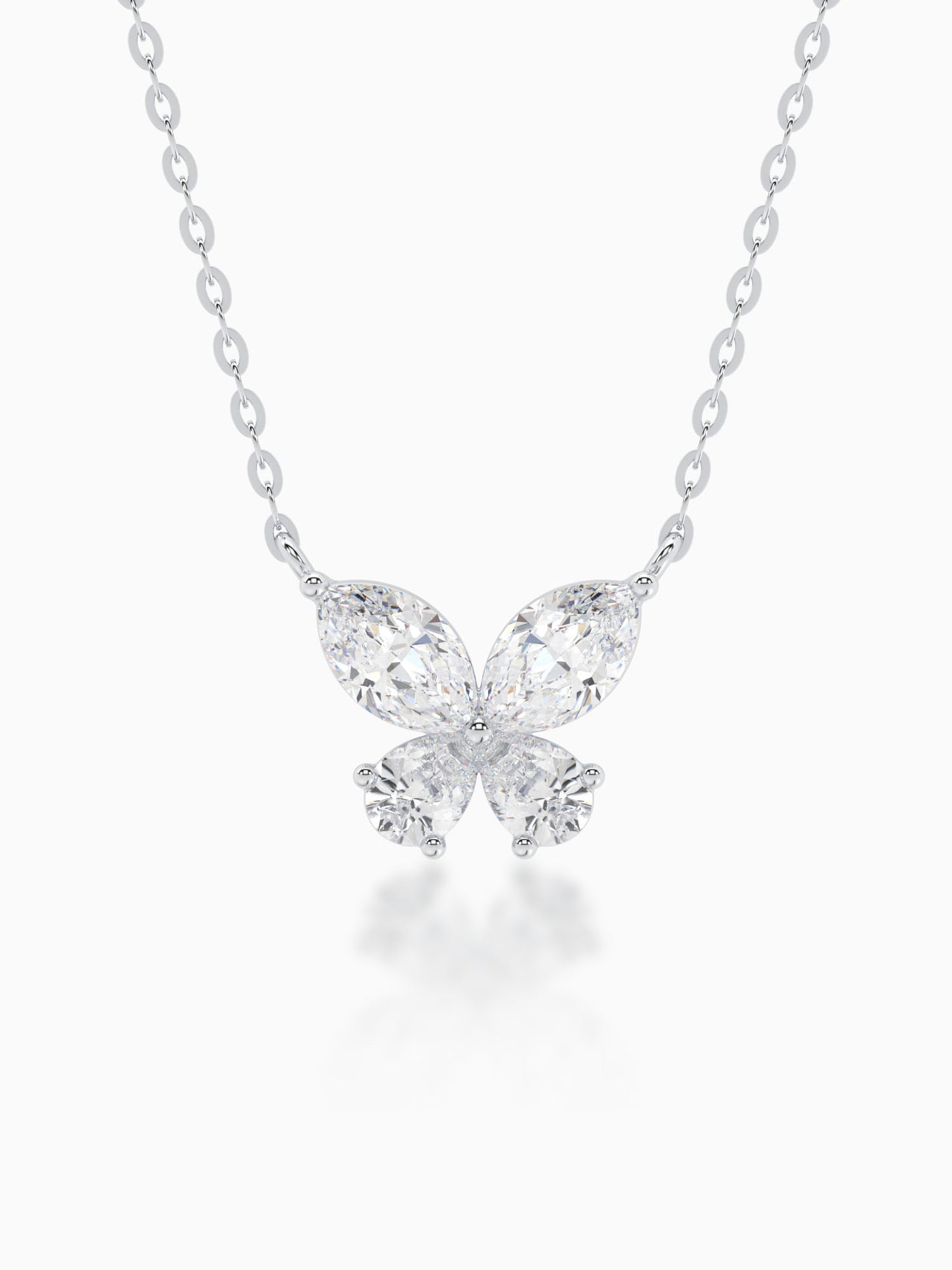 Butterfly Women's Diamond Pendant