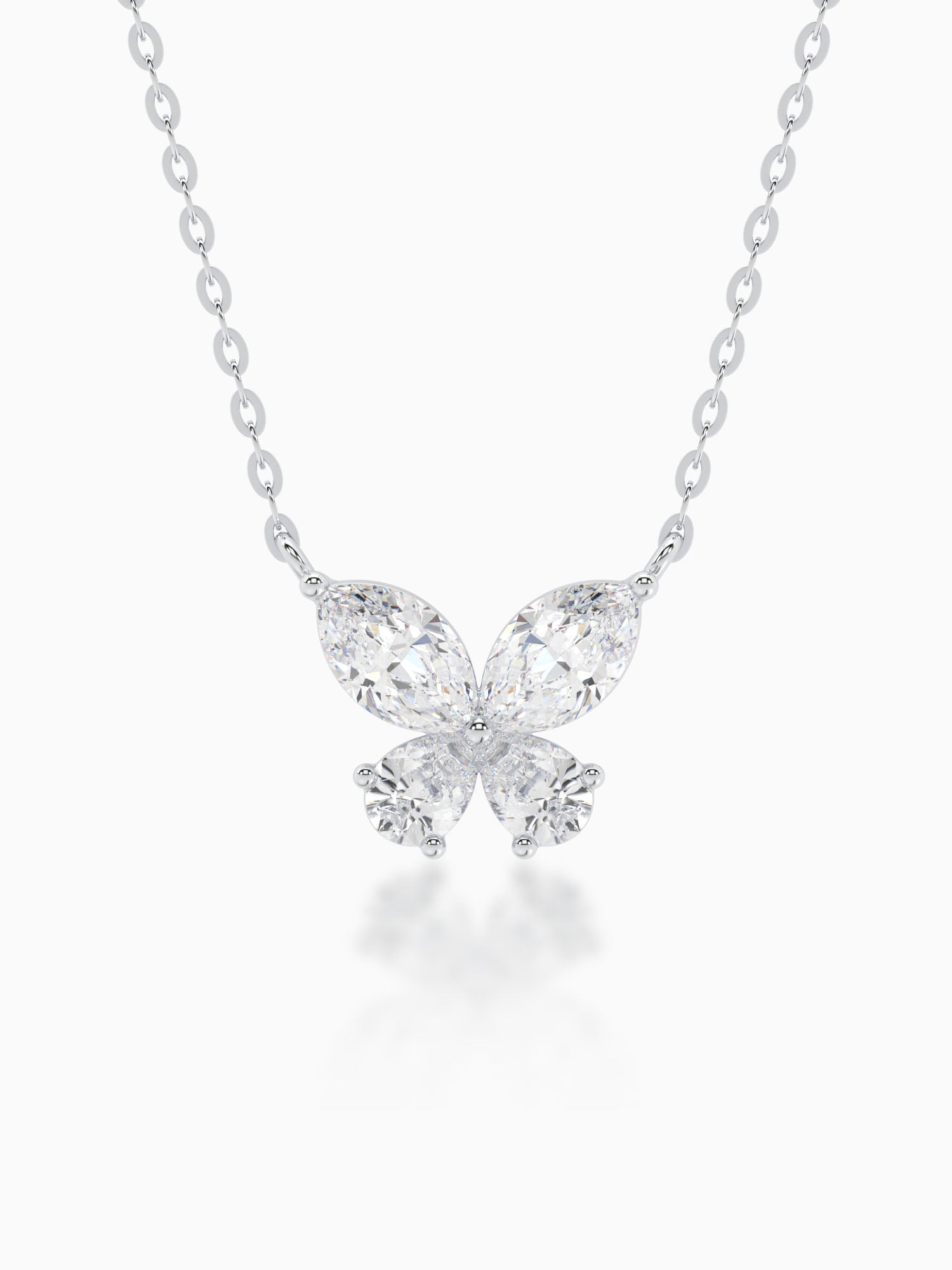 Butterfly Women's Diamond Pendant