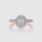 Orion Oval Diamond Ring