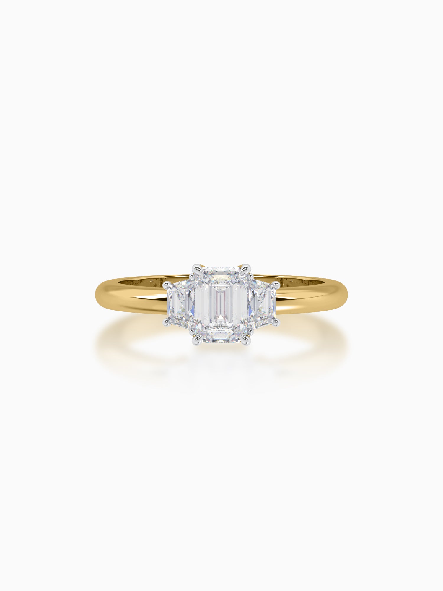 Empress 3 Stone Diamond Ring