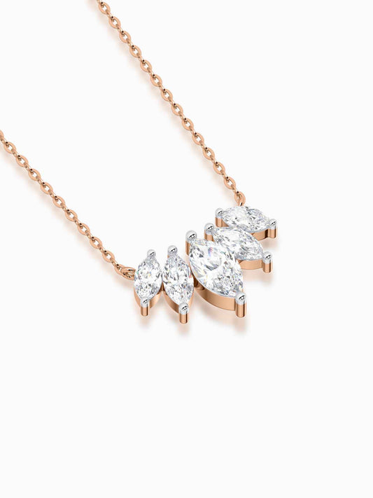 Marquise Cut Diamond Pendant Design