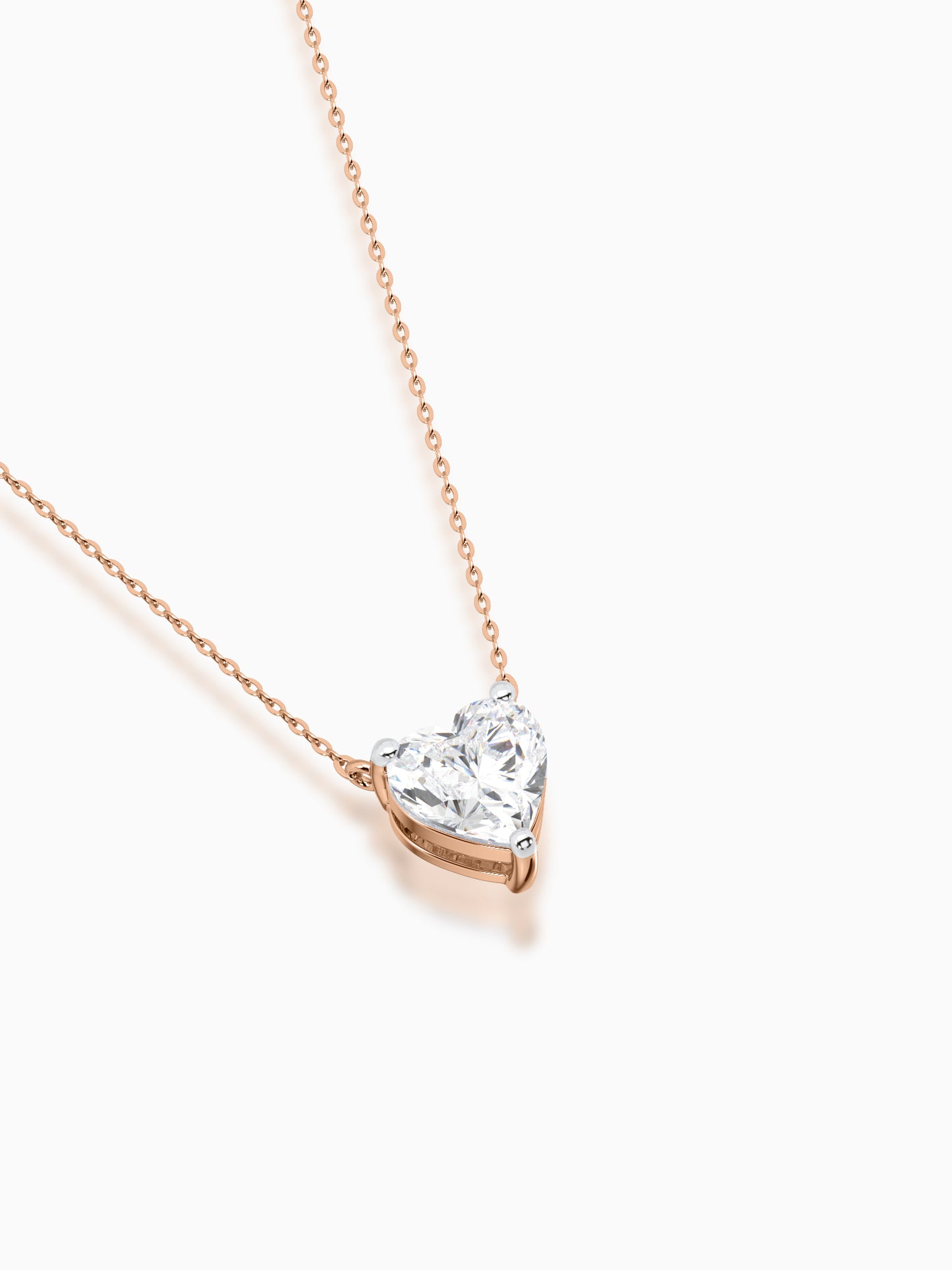 Single Stone Diamond Pendant